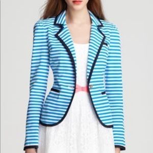 Lilly Pulitzer Malibu nautical striped blazer XS